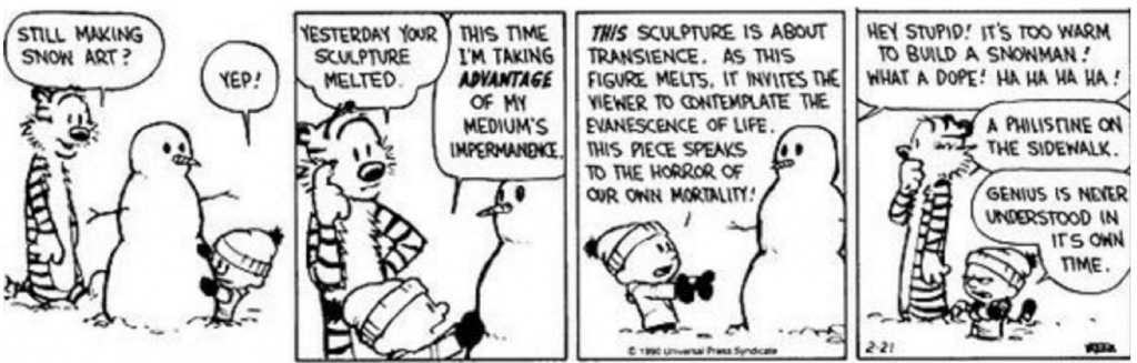 Calvin & Hobbes comic strip