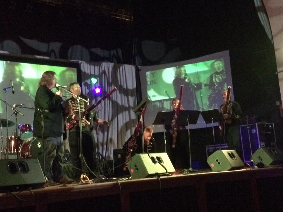 Rocky Bassoon, featuring a four-bassoon attack on Beatles tune and starring Eskenazi Health CEO Matt Gutwein, graced the stage at the Fountain Square Theatre. 